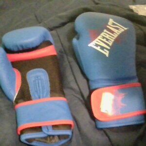 Everlast 8oz Boxing Gloves – Lightly Used, Great Condition!